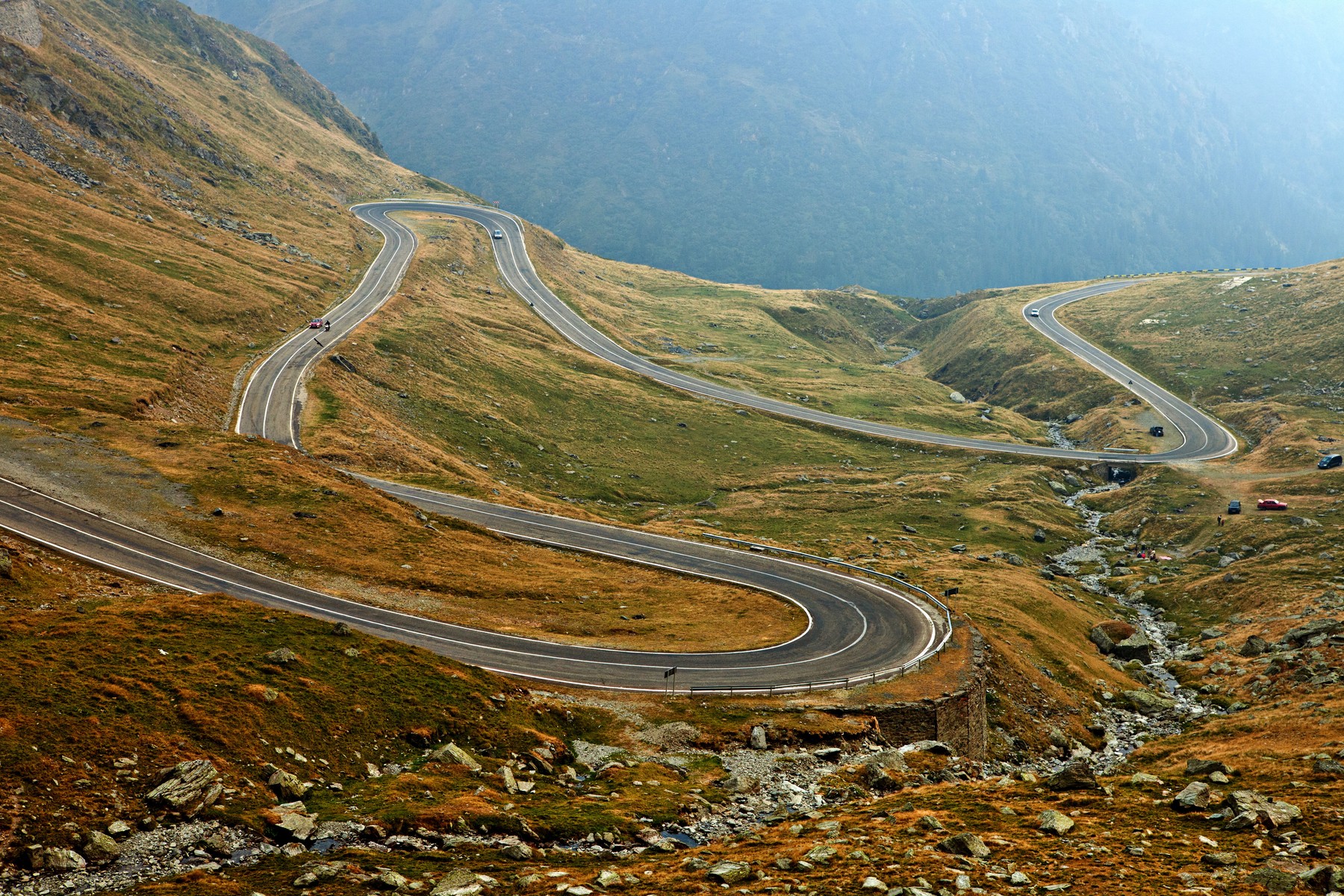 Cesta Transfagarasan v Romuniji