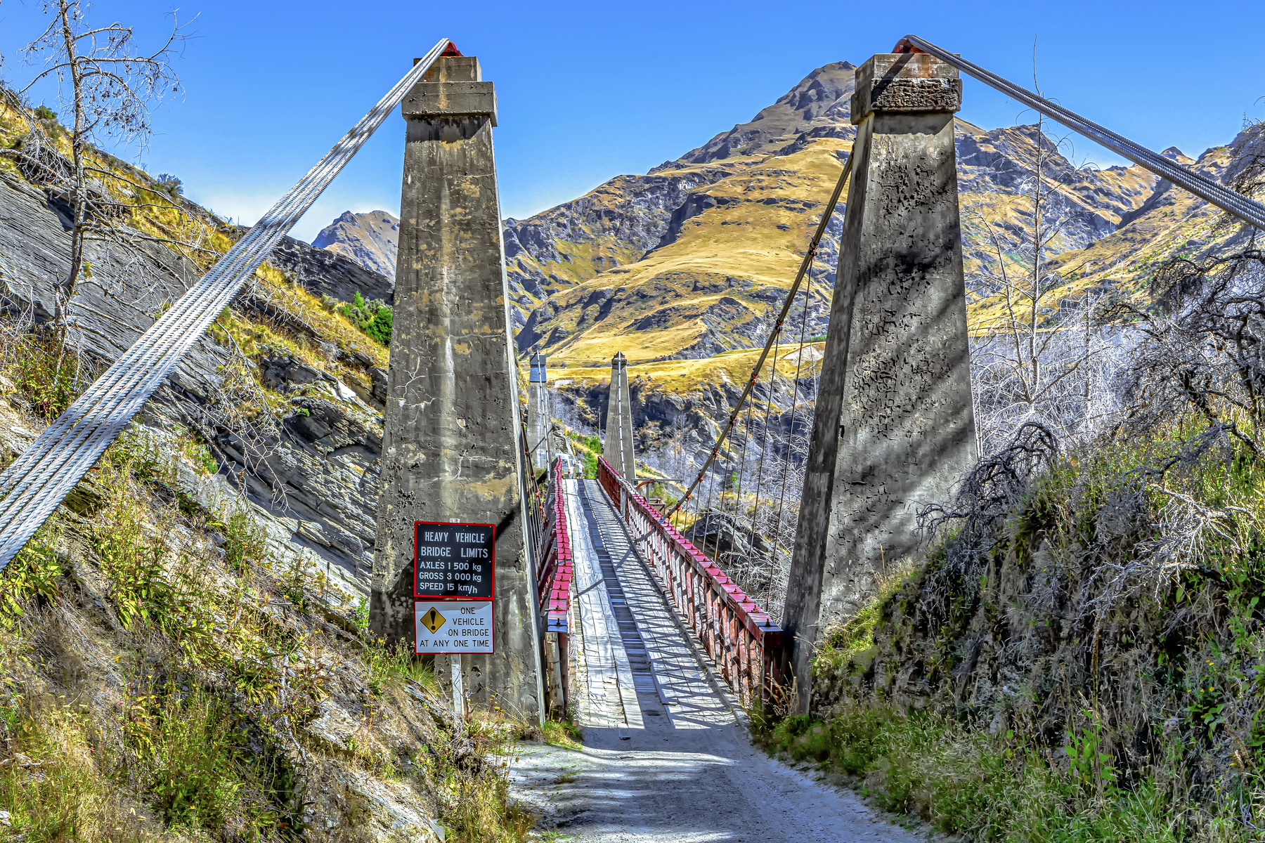 Cesta Skippers Canyon