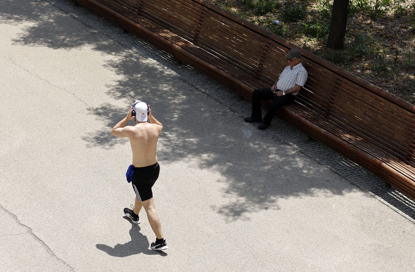 Letošnji vročinski val v Madridu