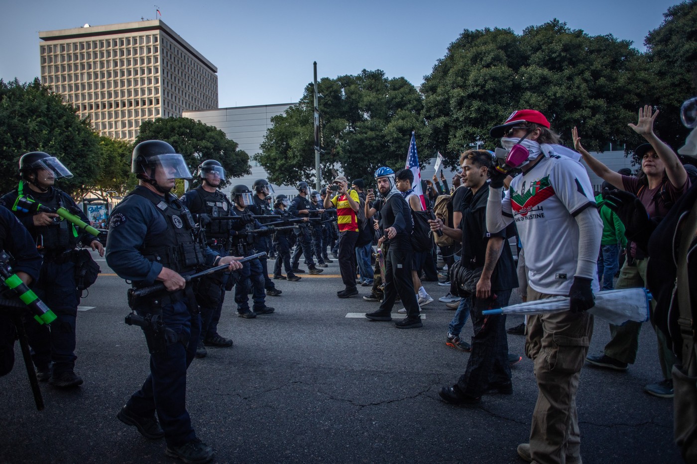 Protesti v Los Angelesu