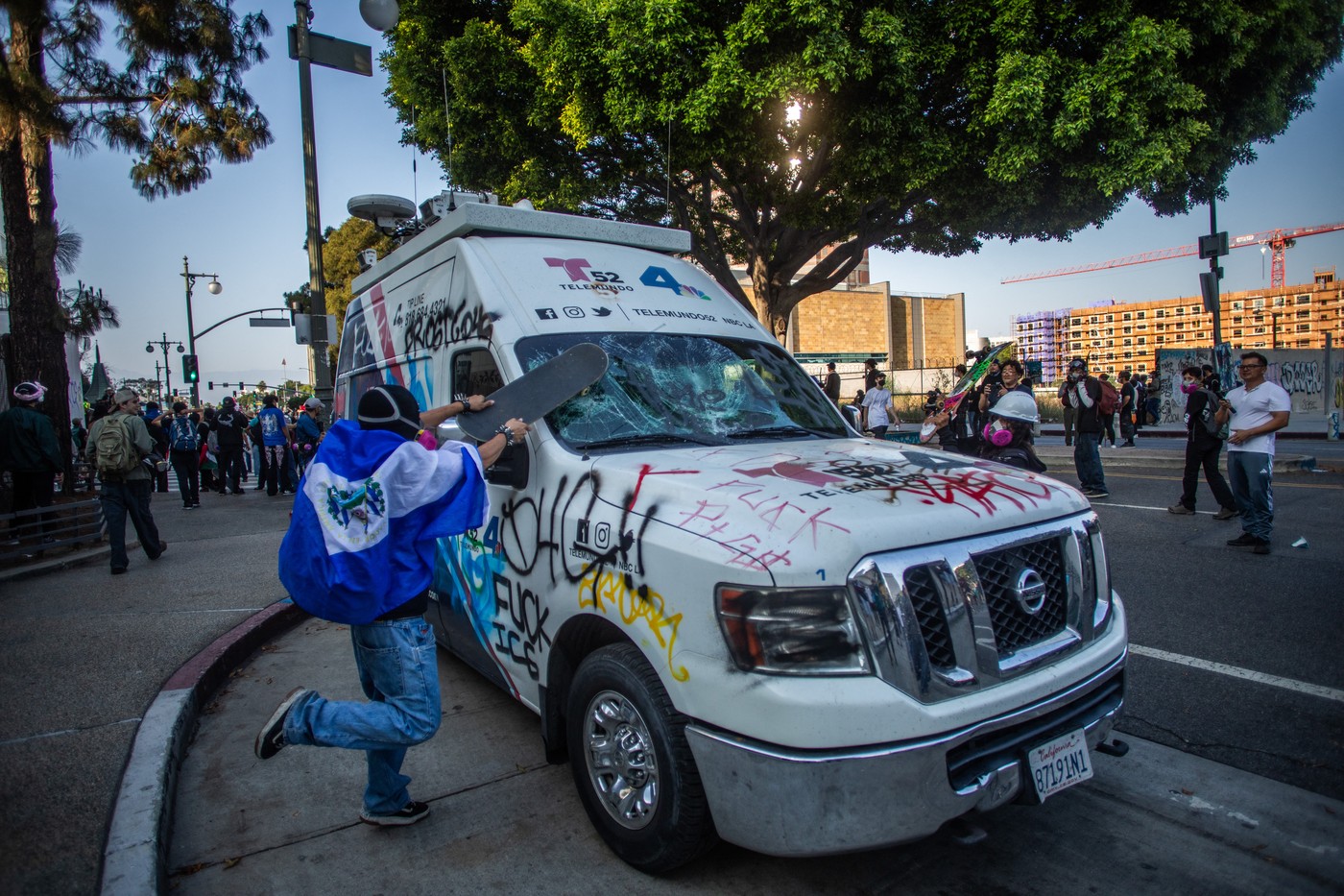 Protesti v Los Angelesu