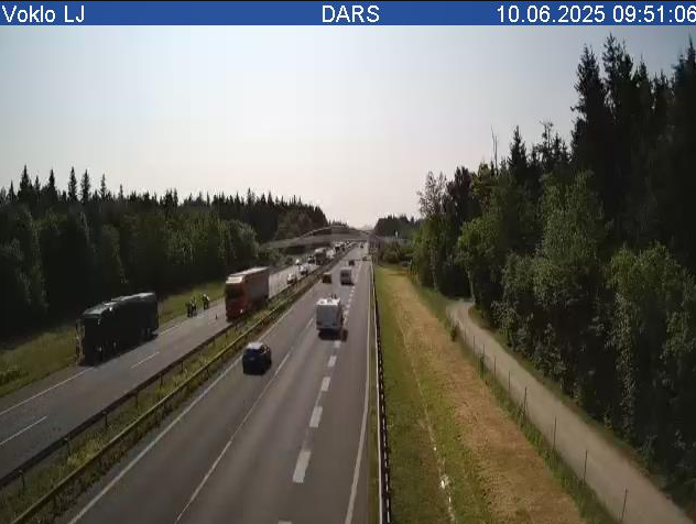 Prometna nesreča na gorenjski avtocesti