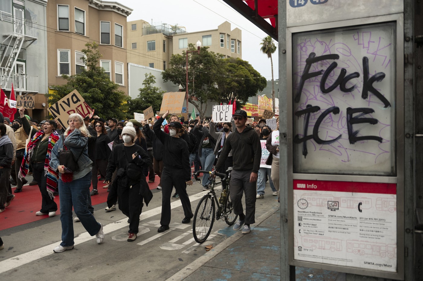 protest v san franciscu