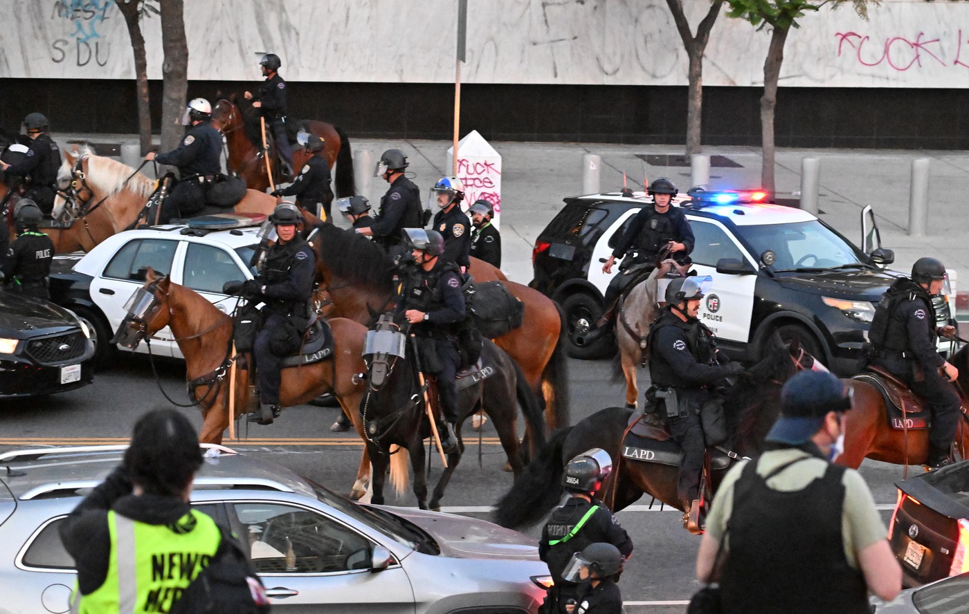 Protesti v Los Angelesu