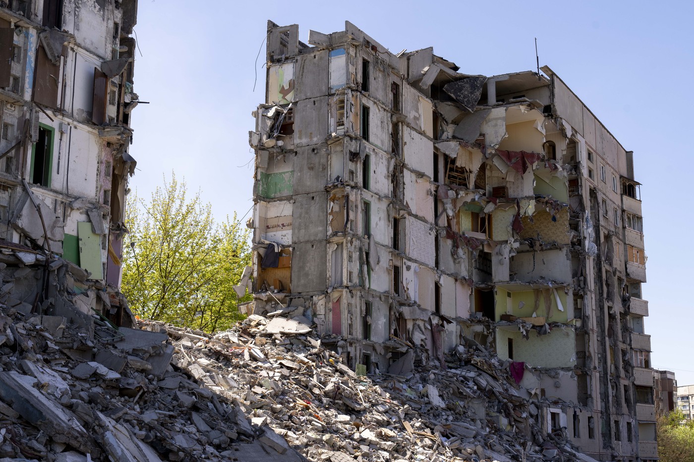 Harkov v ruševinah.