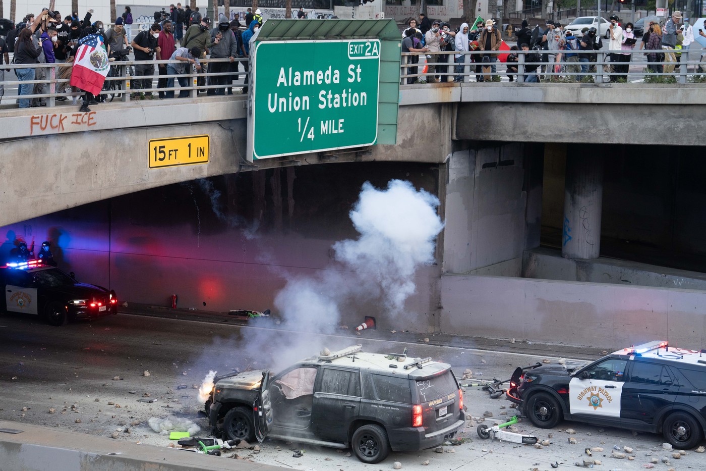 Protesti in izgredi v Los Angelesu