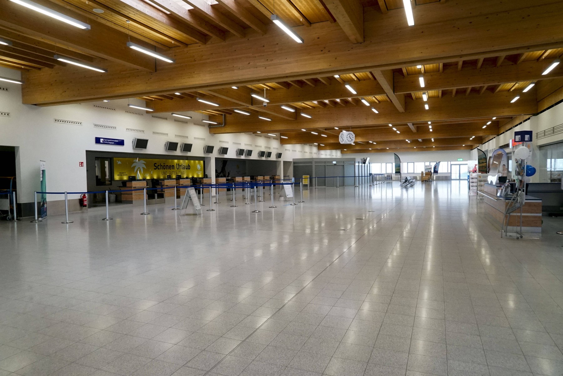 Letališče Kassel Calden v Nemčiji je eno najmanj zaposlenih na svetu