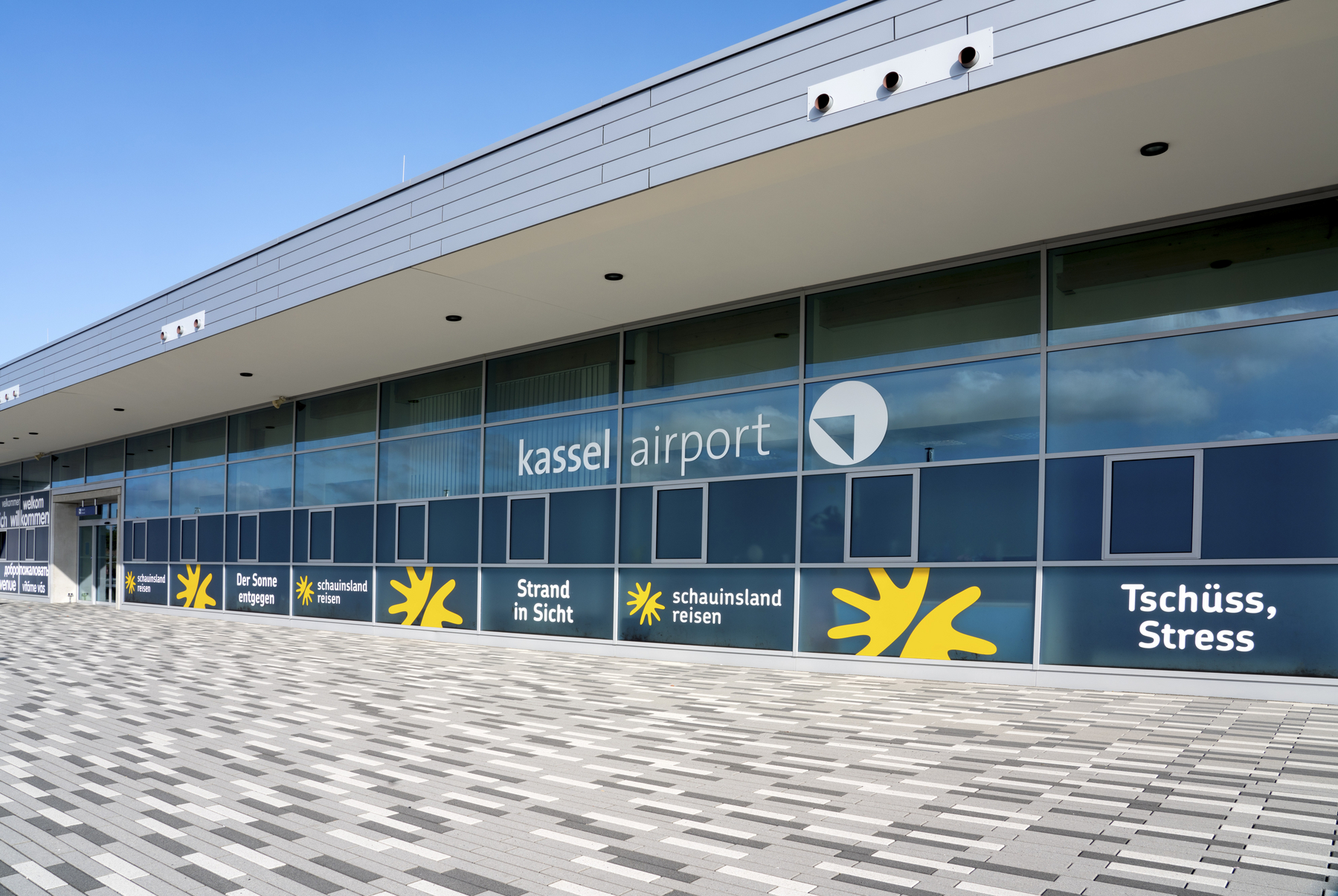 Letališče Kassel Calden v Nemčiji je eno najmanj zaposlenih na svetu