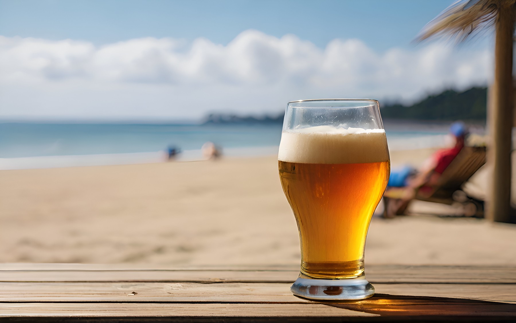 Pivo na plaži