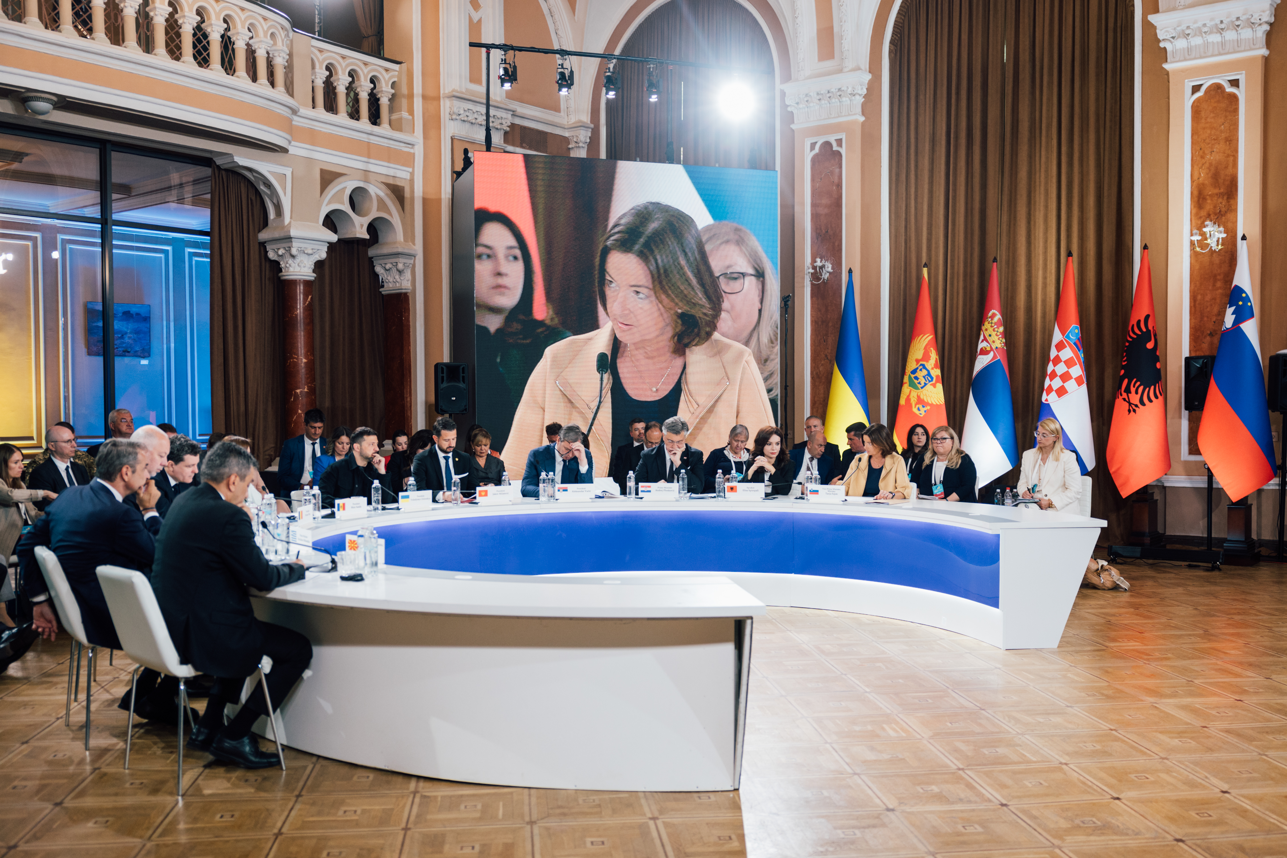 Tanja Fajon na vrhu Ukrajina–Jugovzhodna Evropa v Odesi