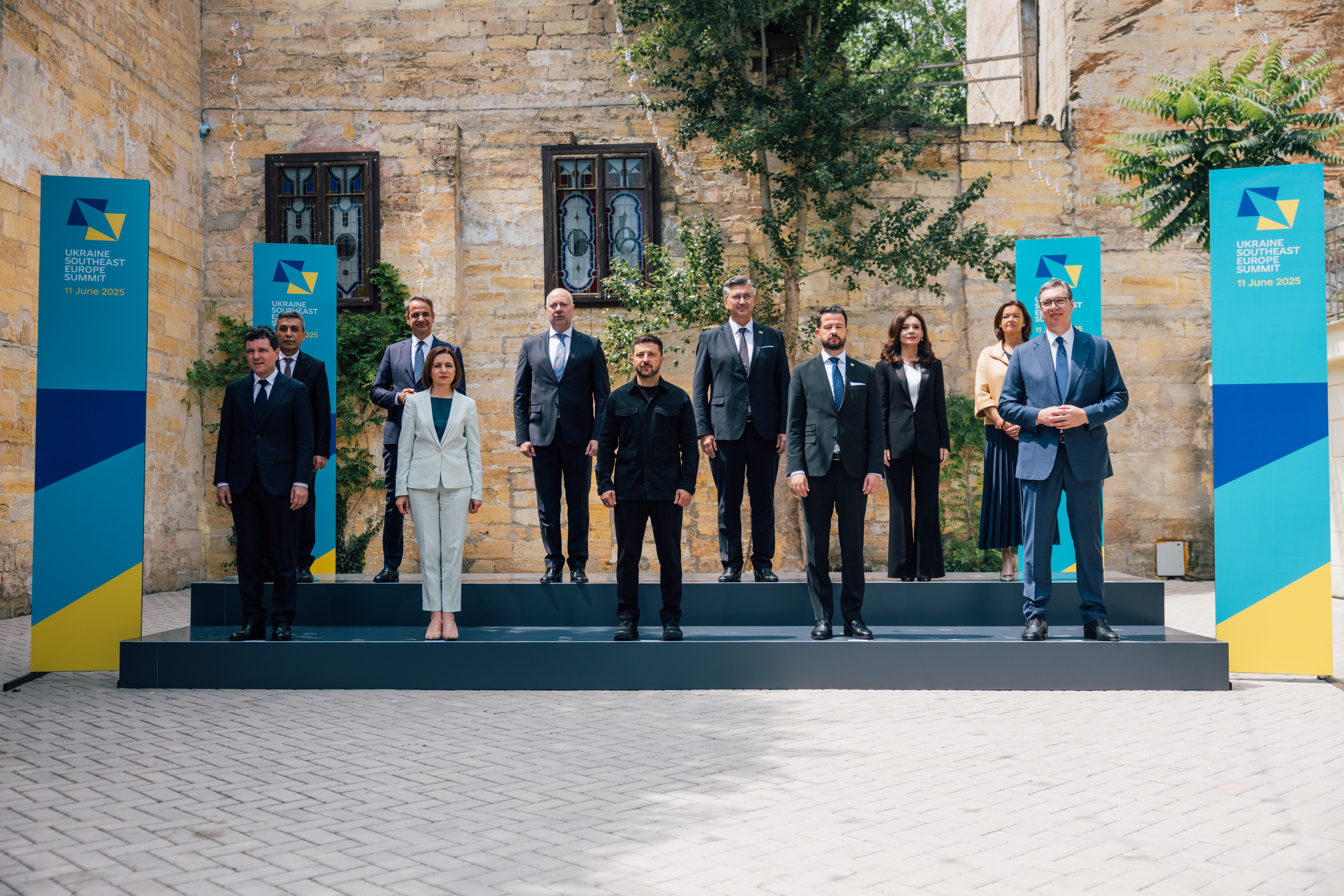 Tanja Fajon na vrhu Ukrajina–Jugovzhodna Evropa v Odesi