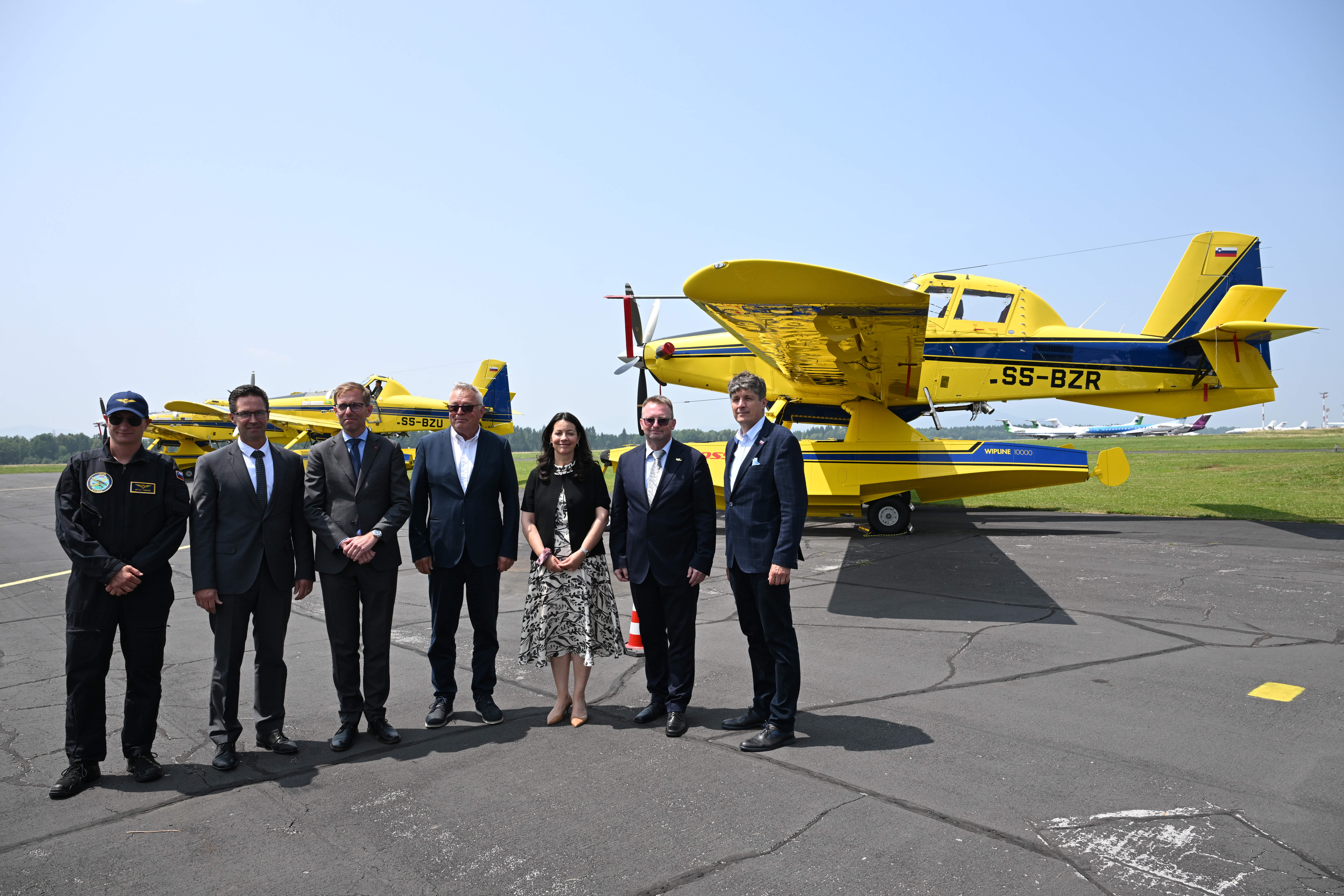 Zaključek projekta nakupa letal air tractor