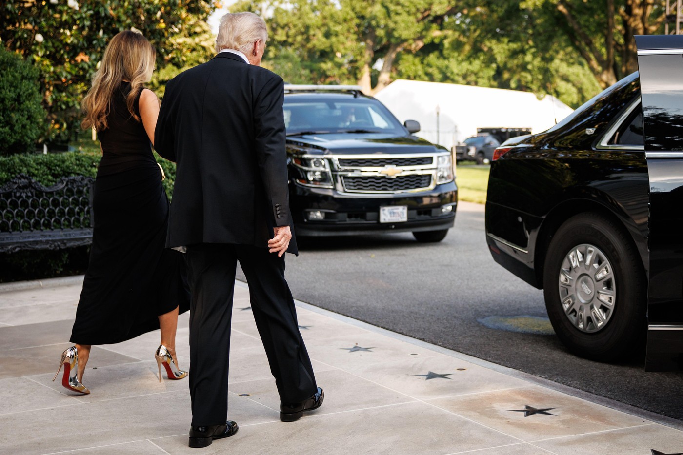 Donald in Melania Trump