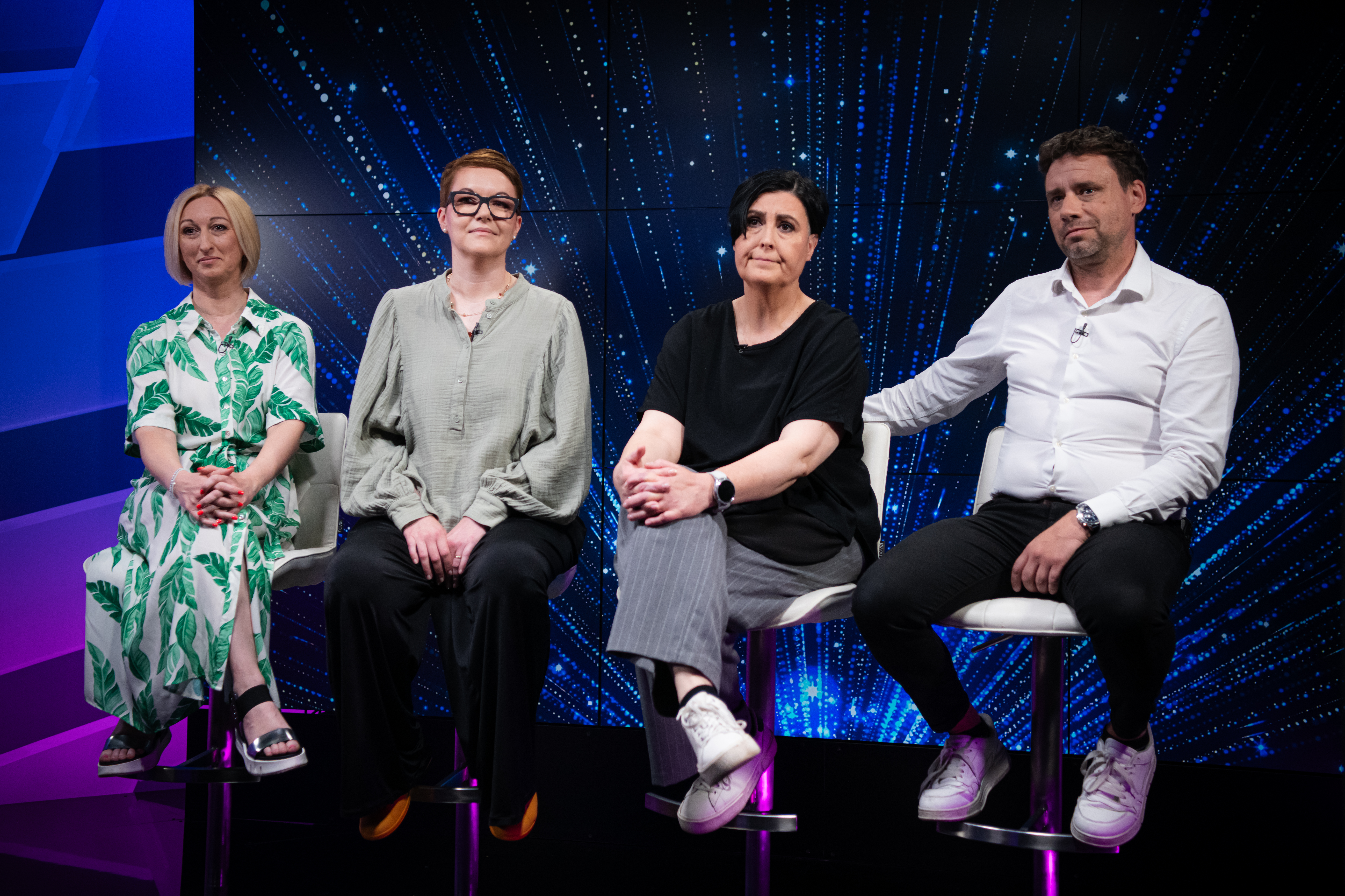 Lektorici Simona Škrlec in Barbara Pavčnik, vodja pisarne Maša Pentek in vodja marketinga Gregor Lednik.