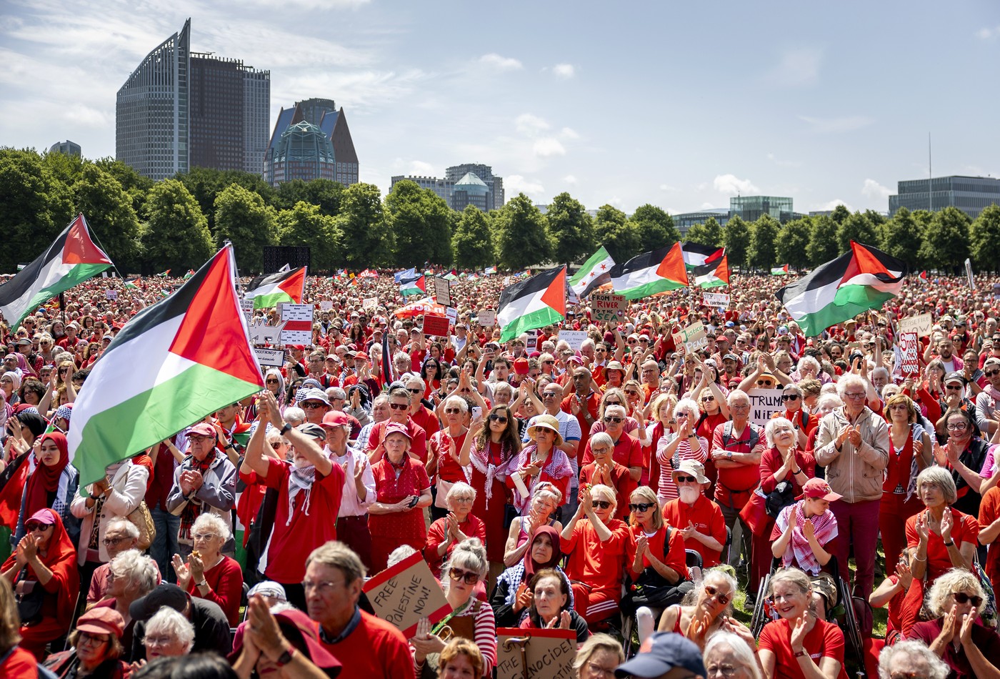 gaza protest haag
