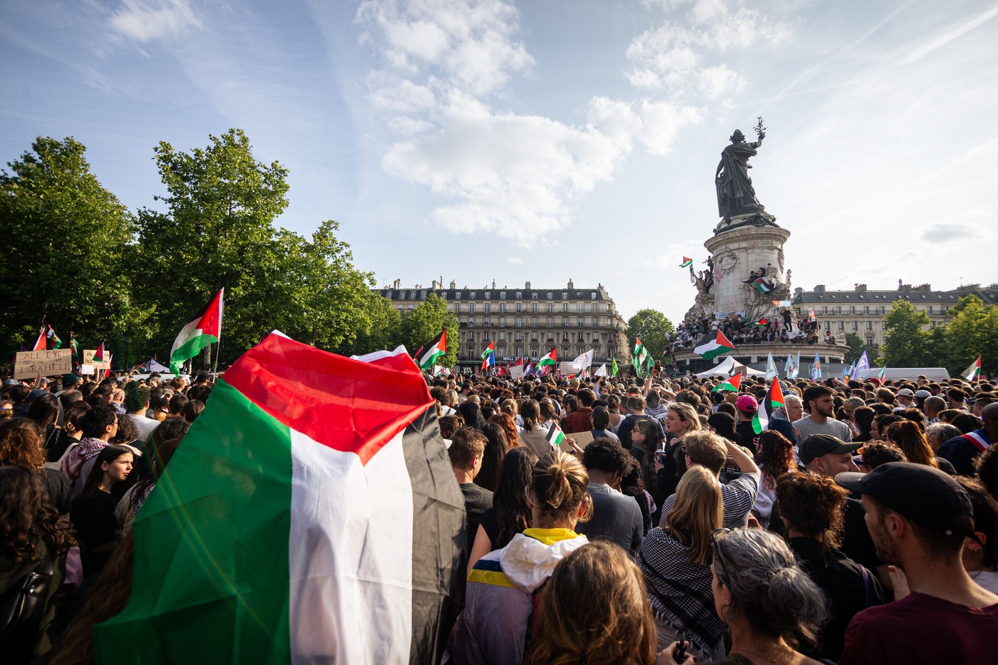 gaza protest pariz