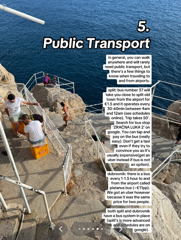 7 stvari, ki bi jih želela vedeti, preden je odpotovala na Hrvaško