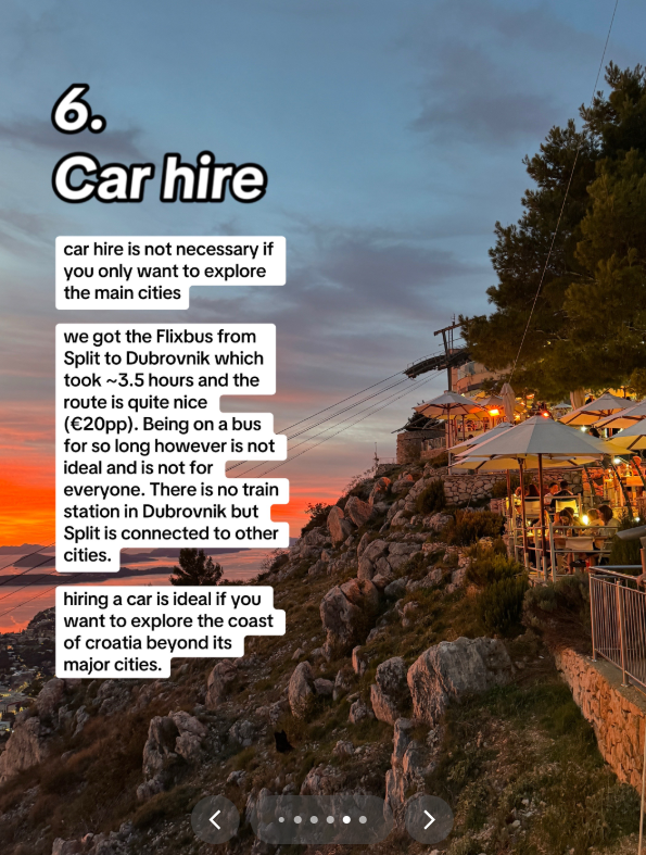 7 stvari, ki bi jih želela vedeti, preden je odpotovala na Hrvaško