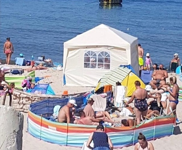 Poljaki na plaži