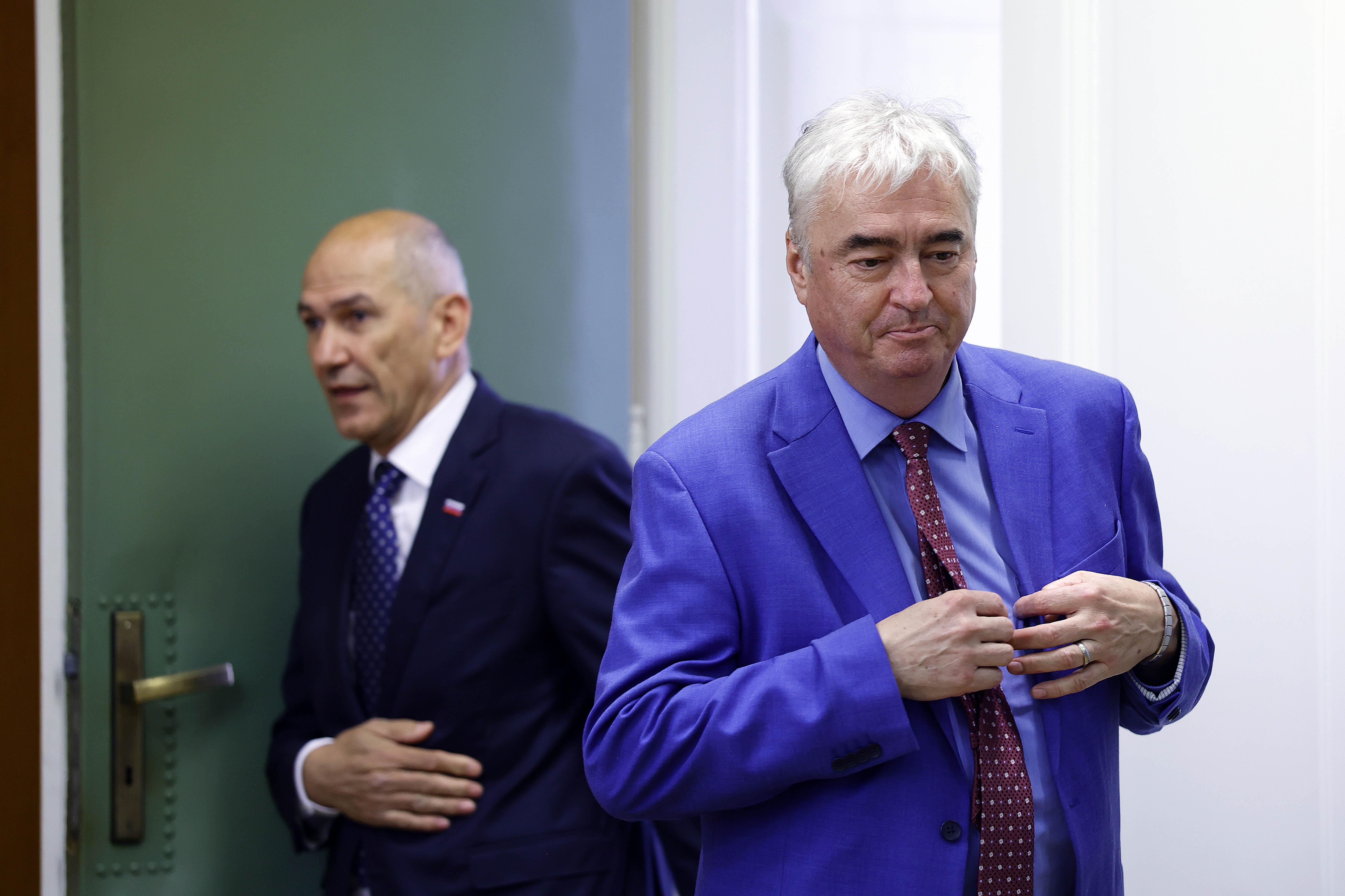 Janez Janša in Milan Zver