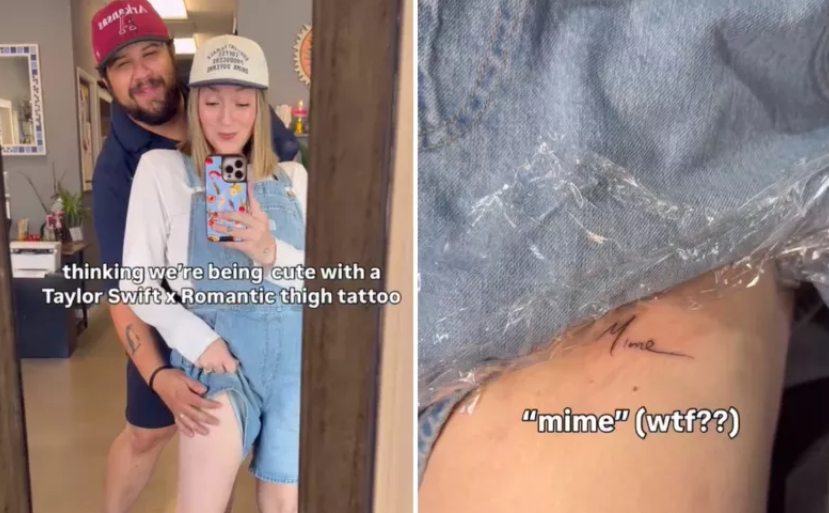 ponesrečena tetovaža