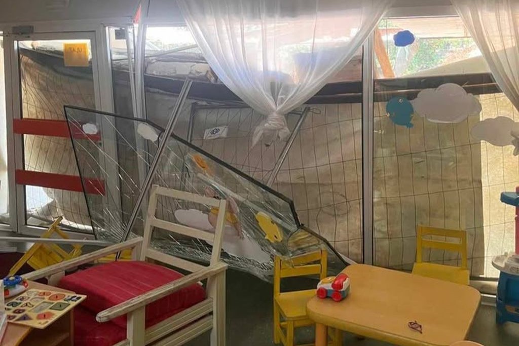 Zrušenje nadstreška v vrtcu v Reki