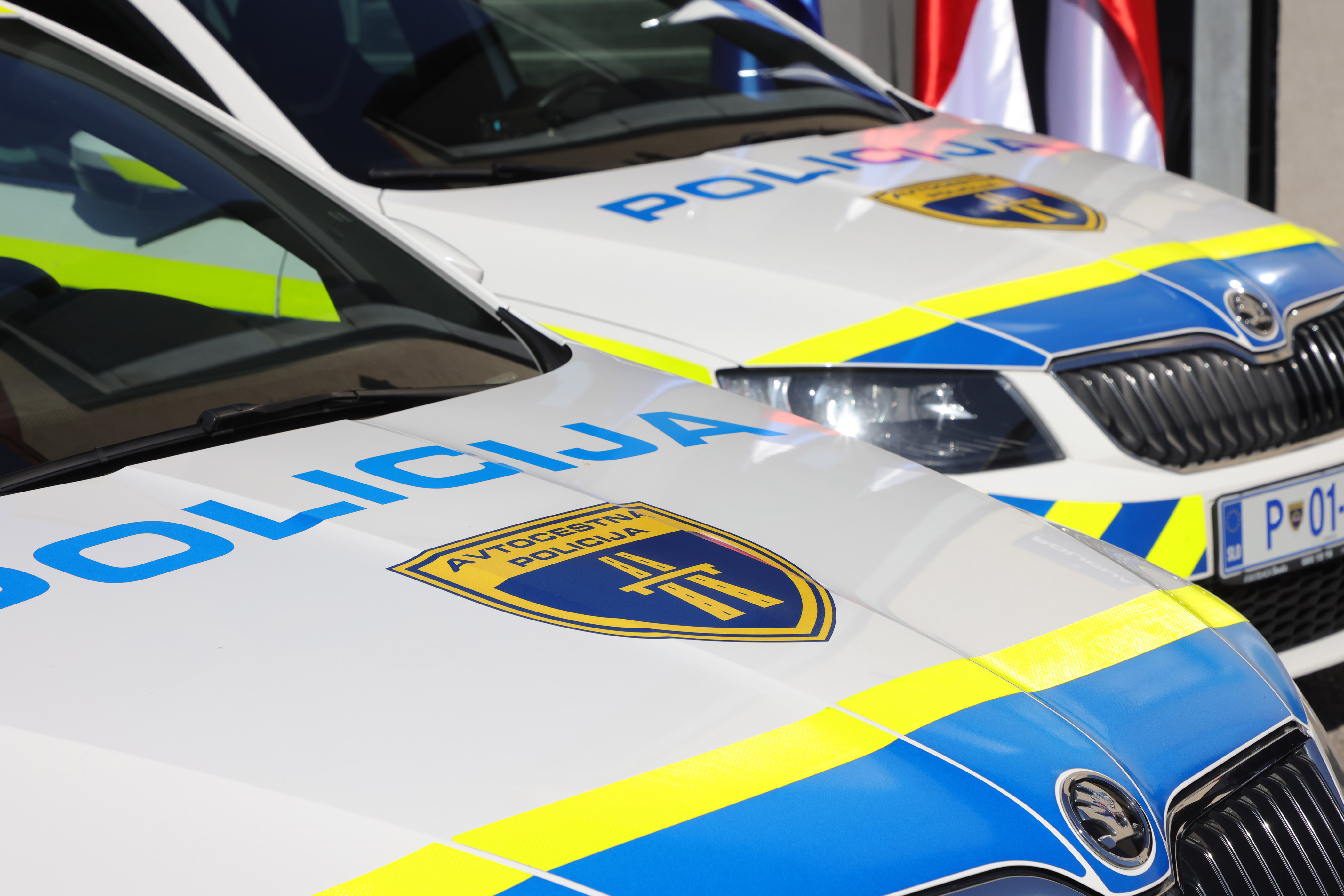 Vozili slovenske policije