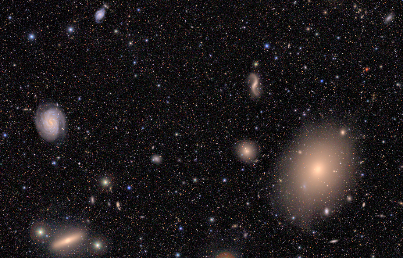 Vera C. Rubin observatorij First Look vesolje posnetek