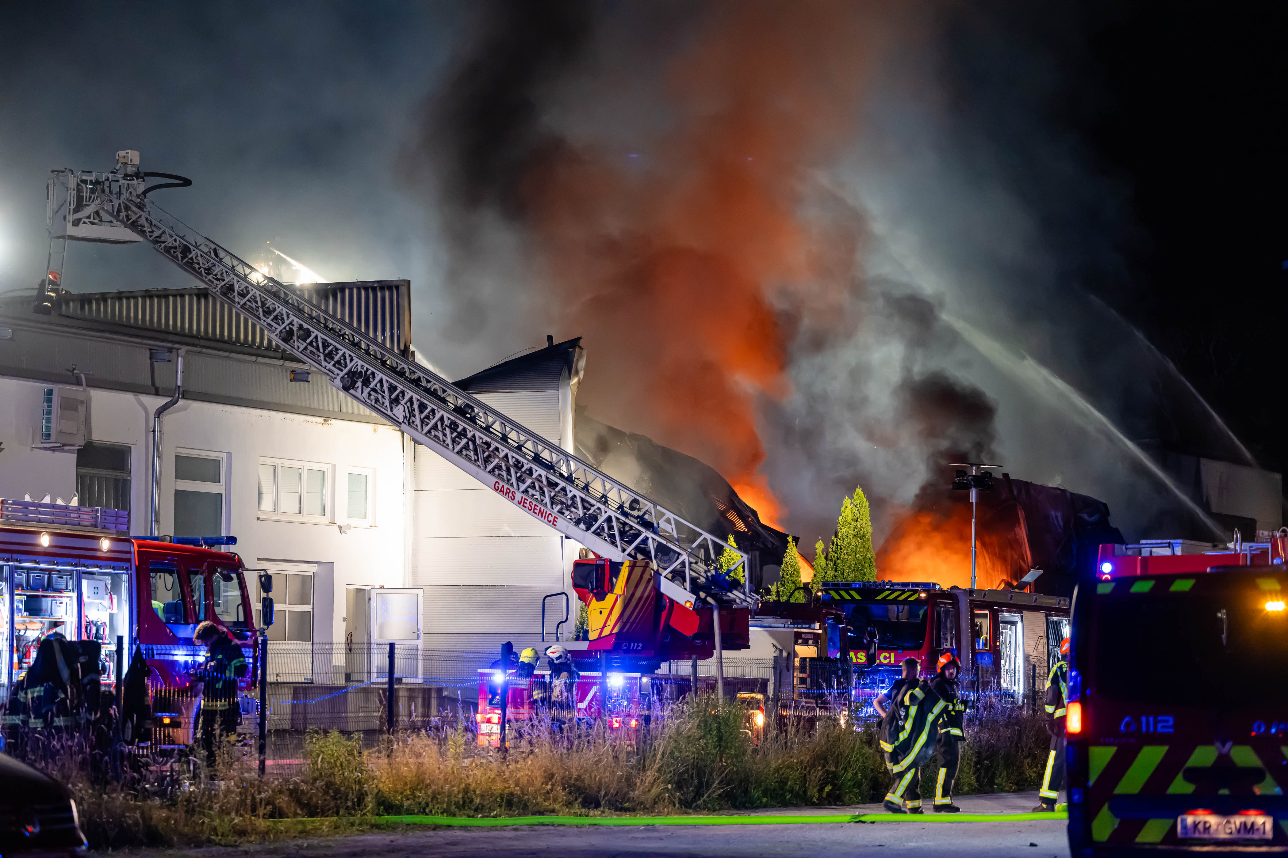 Požar na Gorenjskem