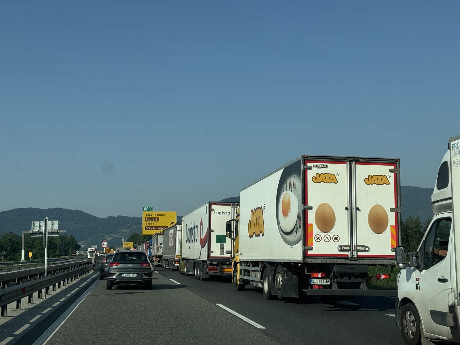 Zastoji na Štajerski avtocesti