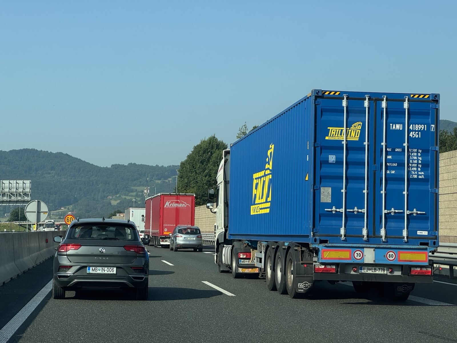 Zastoji na Štajerski avtocesti