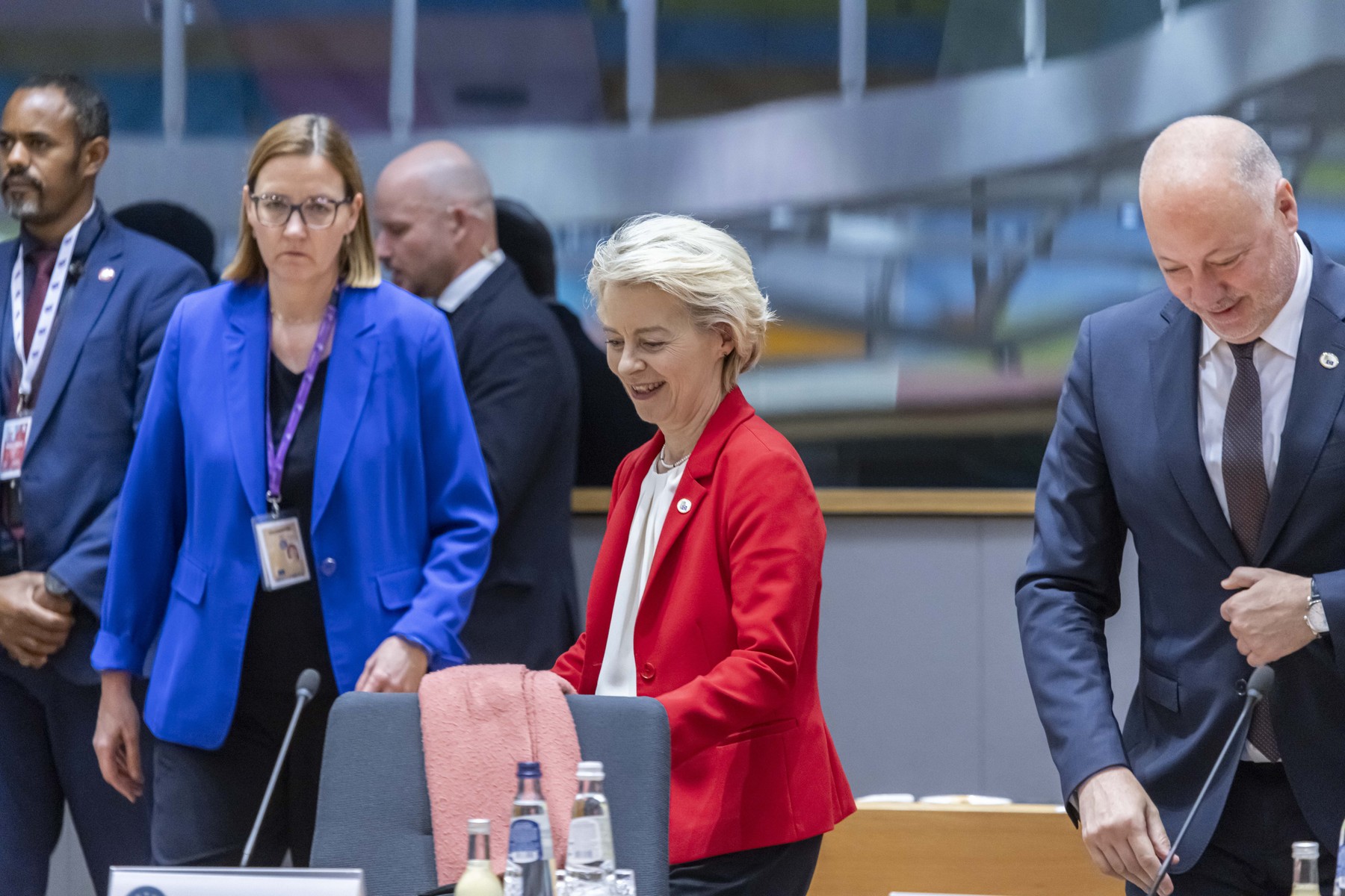 Von der Leyen na vrhu voditeljev EU
