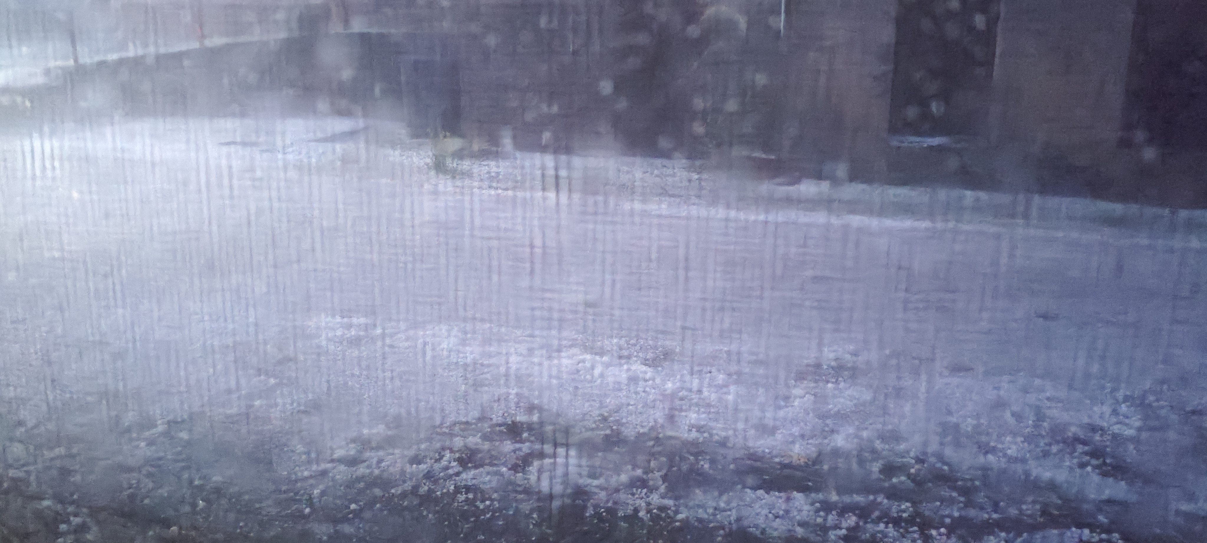 Posledice neurja na Primorskem pri Postojni