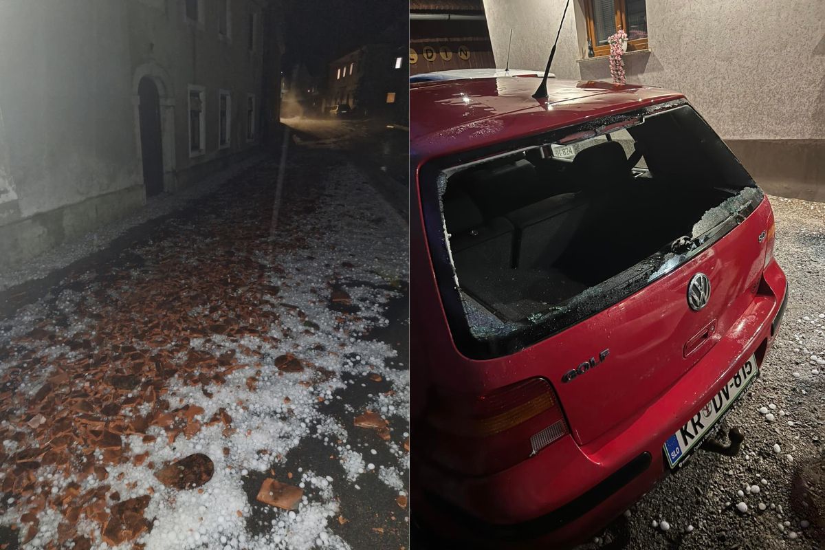 Neurje, ki je zajelo Planino pri Rakeku