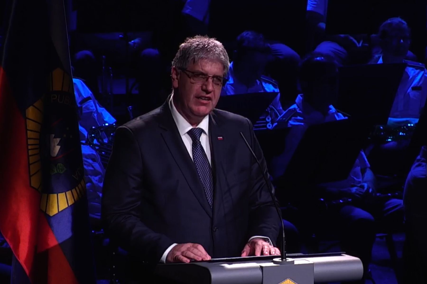 Minister za notranje zadeve Boštjan Poklukar ob dnevu policije