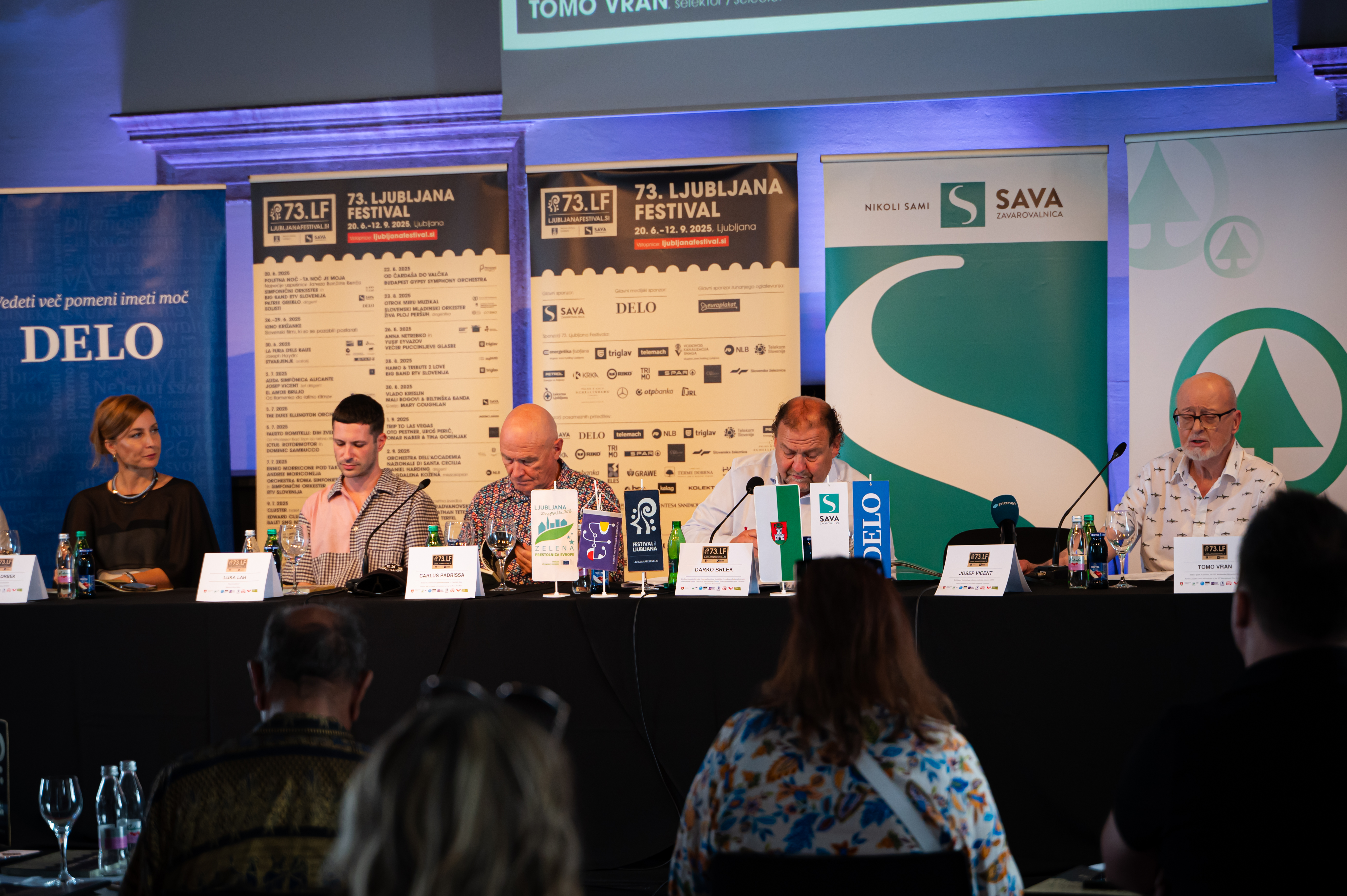 Tiskovna konferenca Festivala Ljubljana