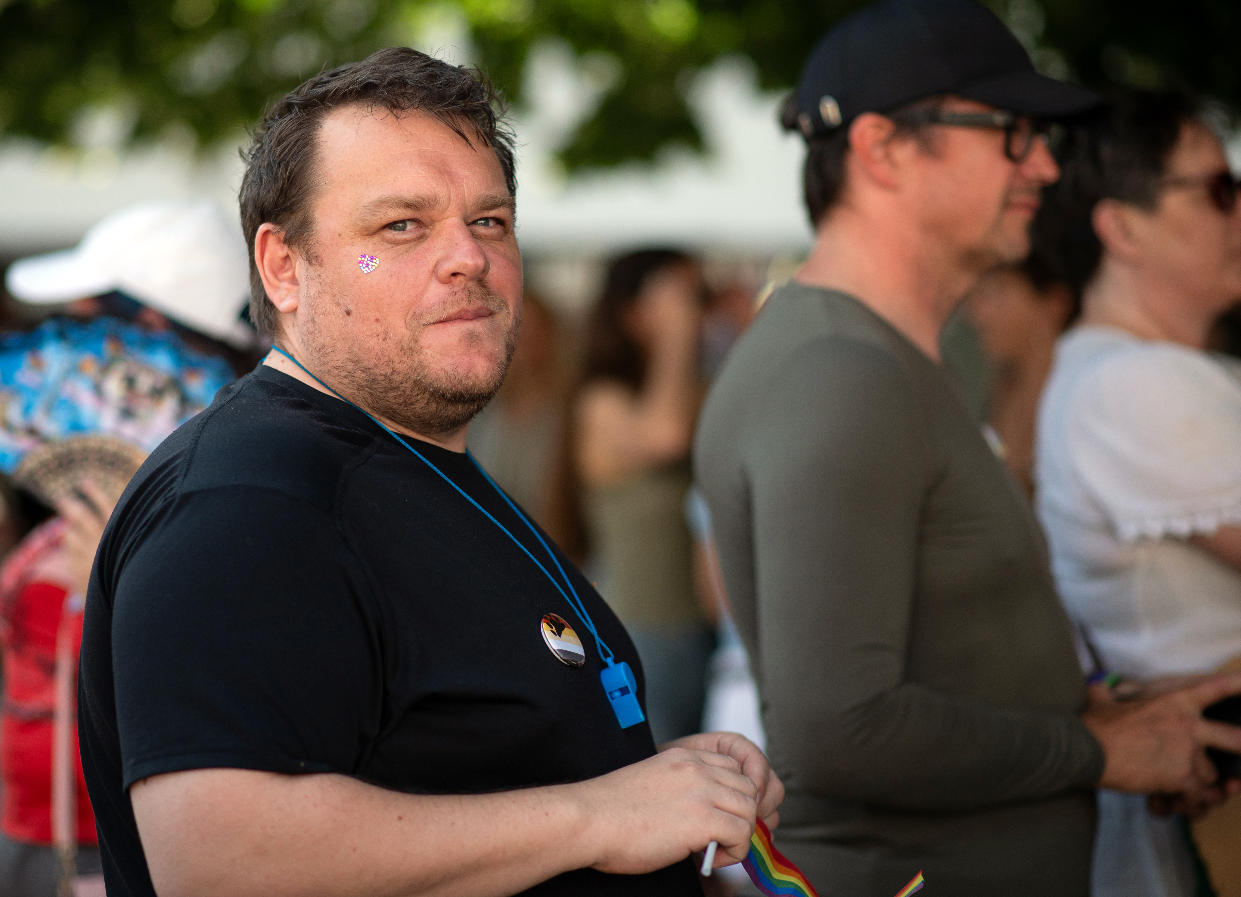 Simon Maljevac na paradi ponosa v Mariboru