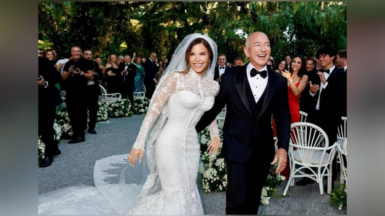 Poroka zakoncev Bezos