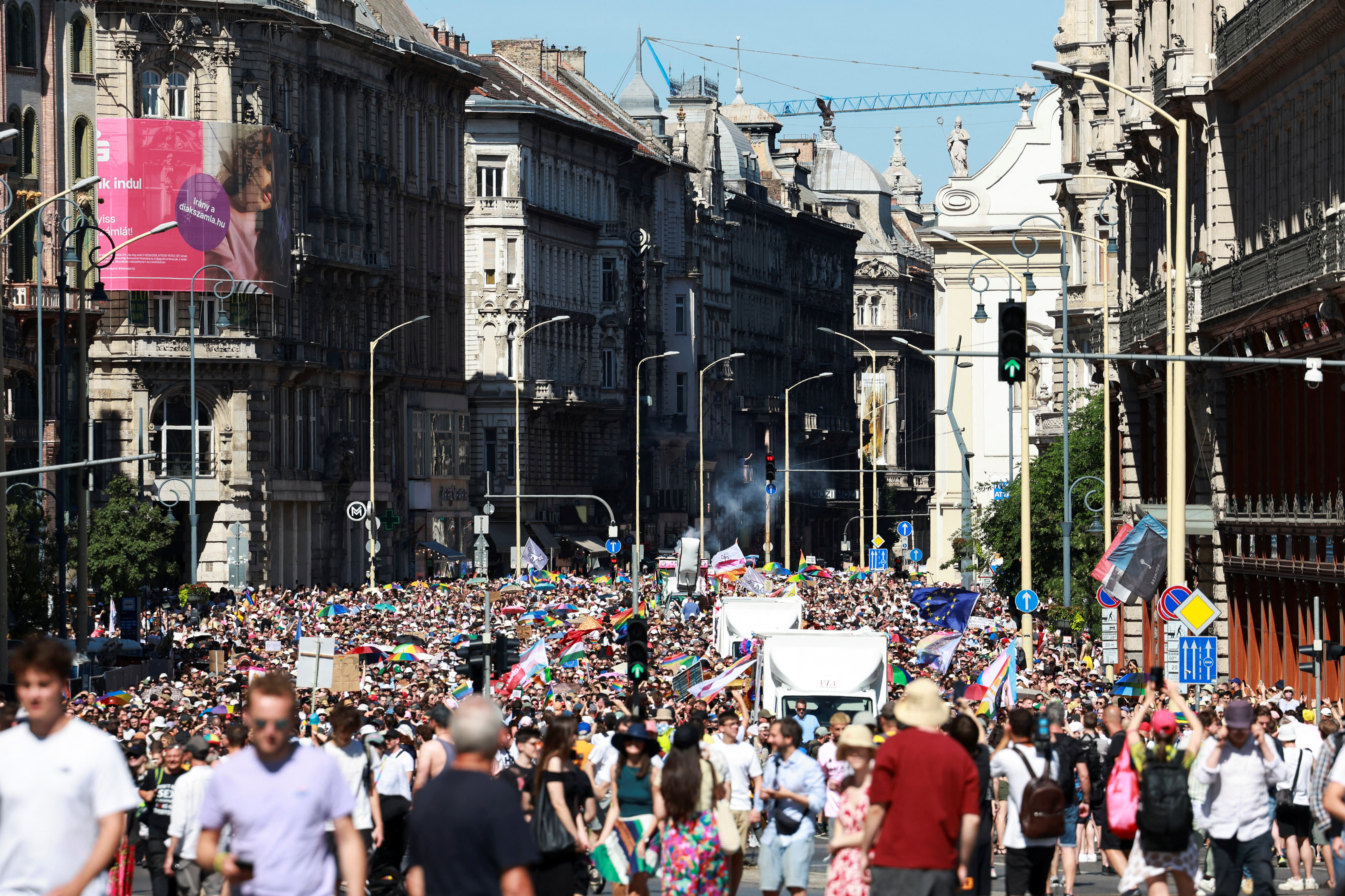 Parada ponosa v Budimpešti