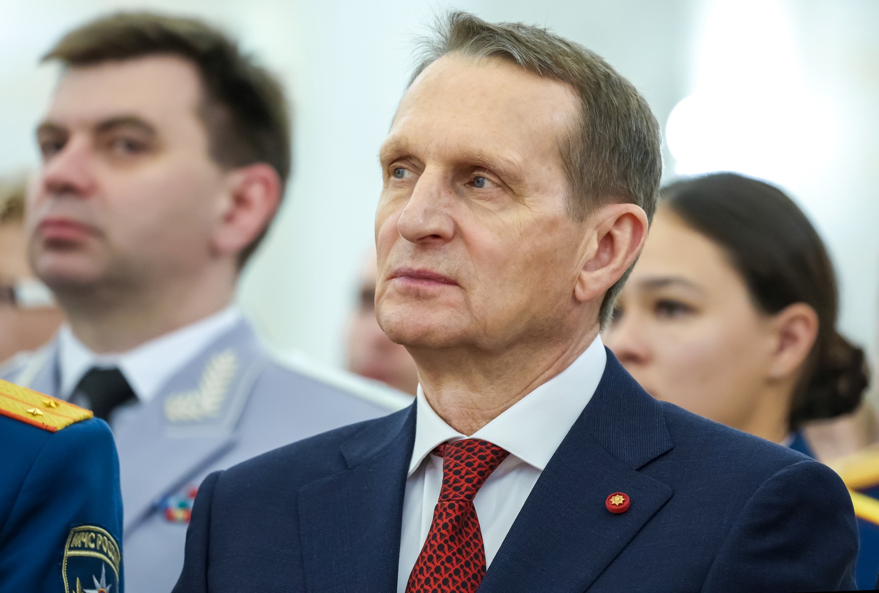 Direktor ruske obveščevalne službe Sergej Nariškin