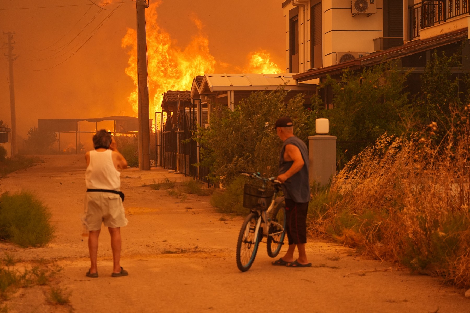 Gozdni požar Turčija