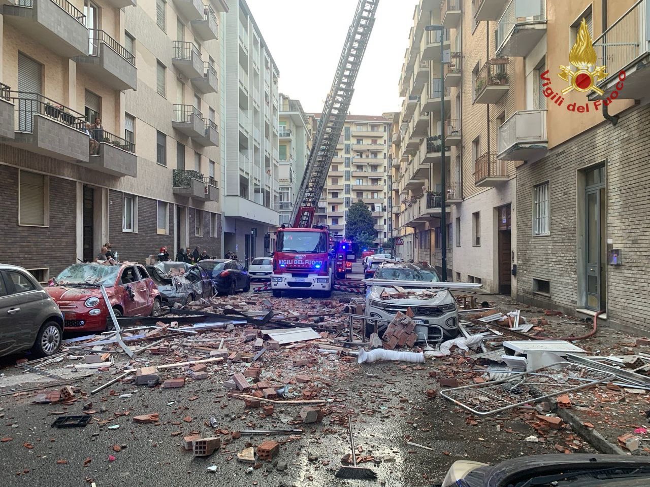 V Torinu je v stanovanju odjeknila eksplozija