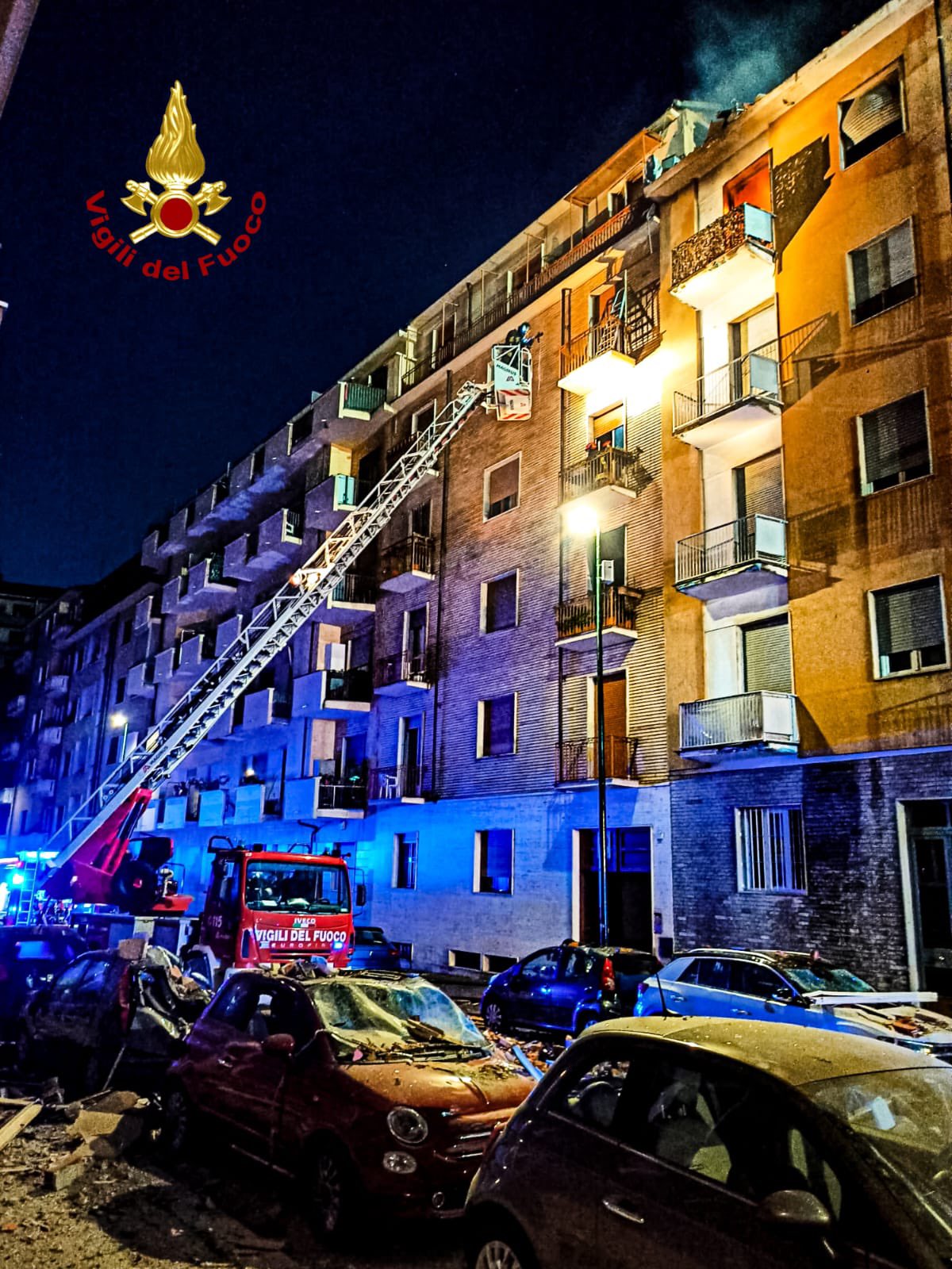 V Torinu je v stanovanju odjeknila eksplozija