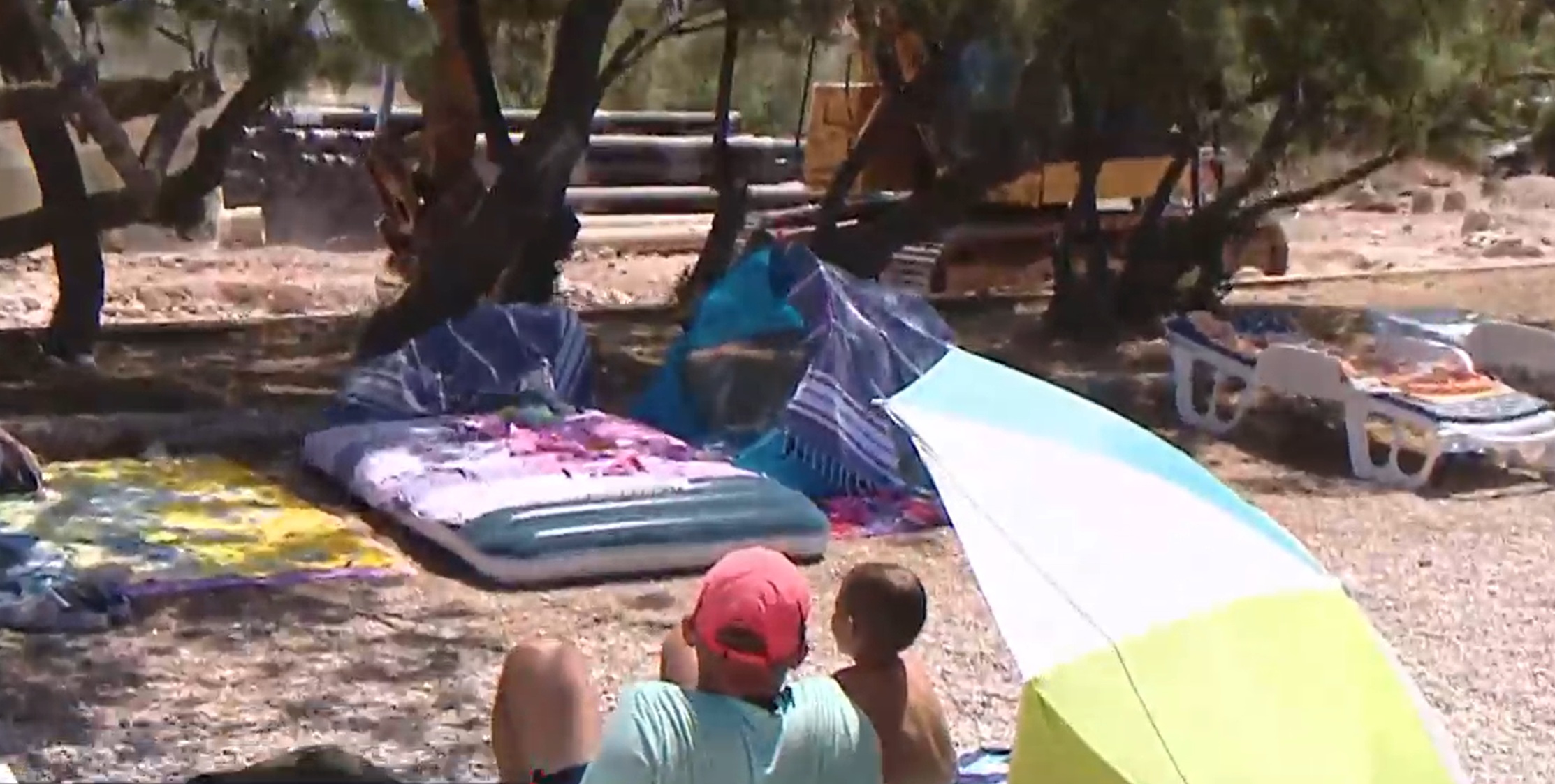 Gradbena dela na območju Zadra.