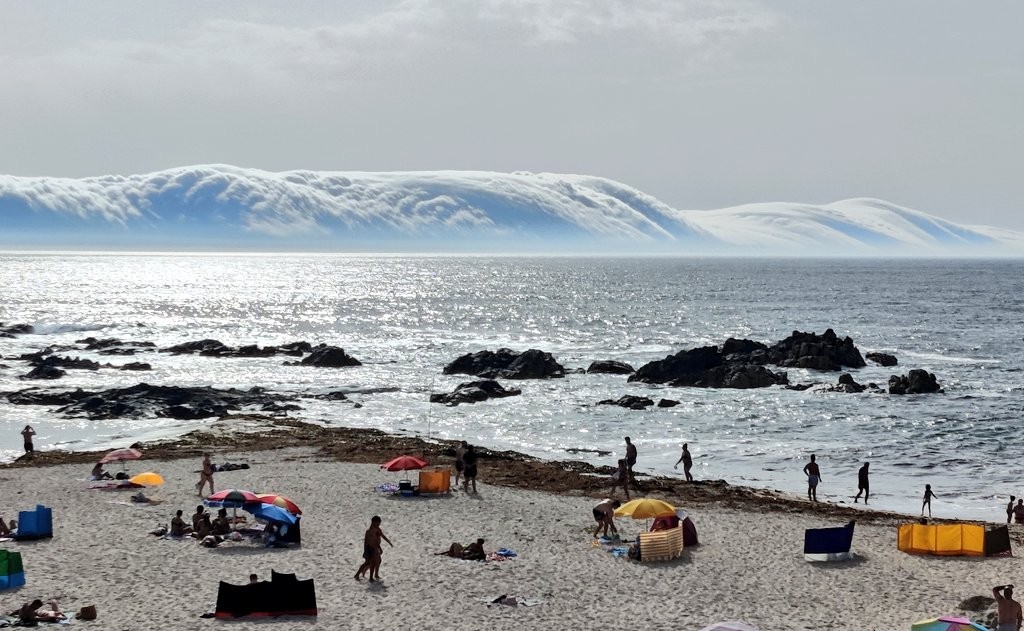 Valjasti oblak na Portugalskem