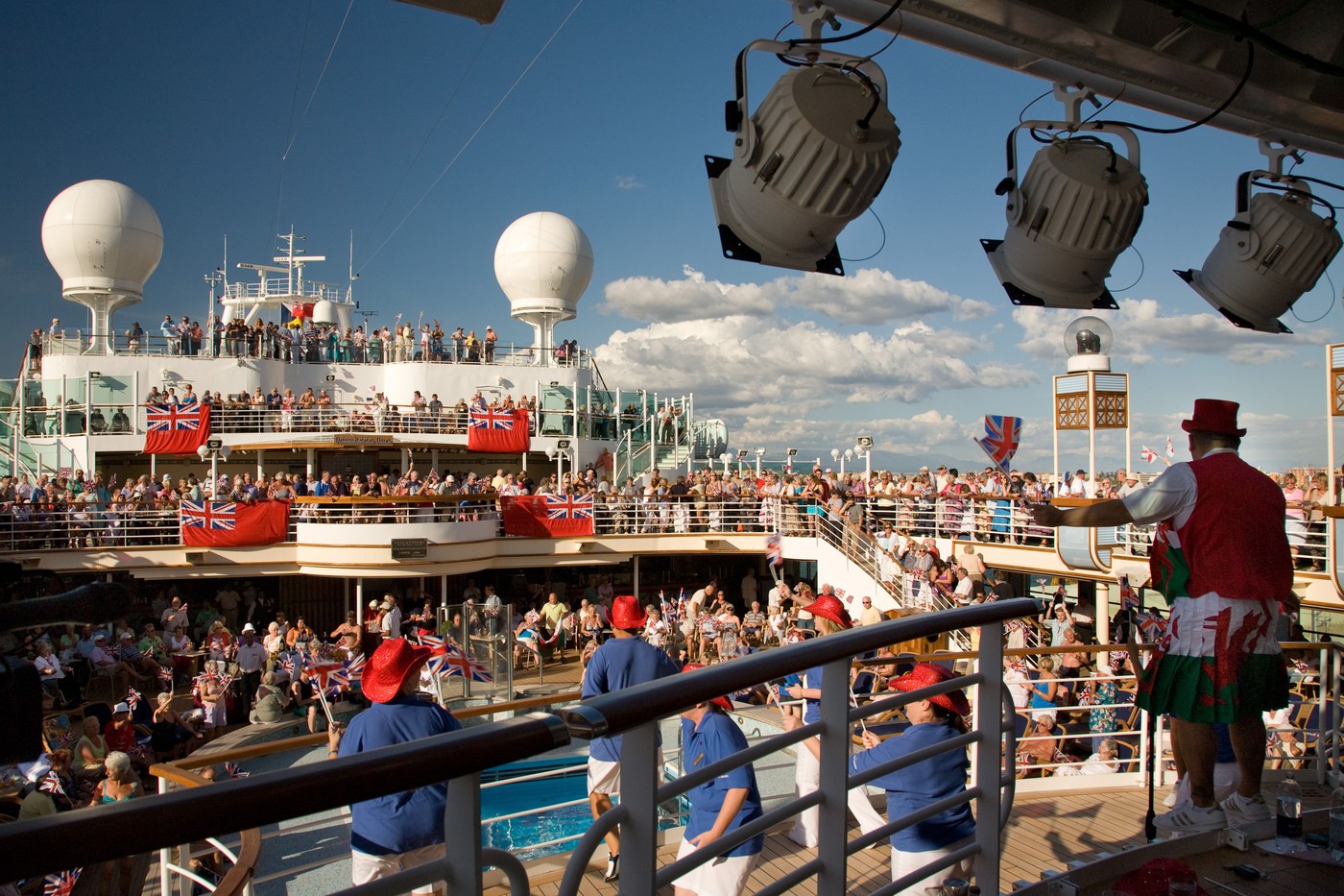 Potniki na križarki P&O