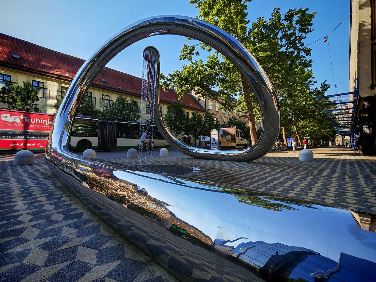 vodna fontana, Ljubljana