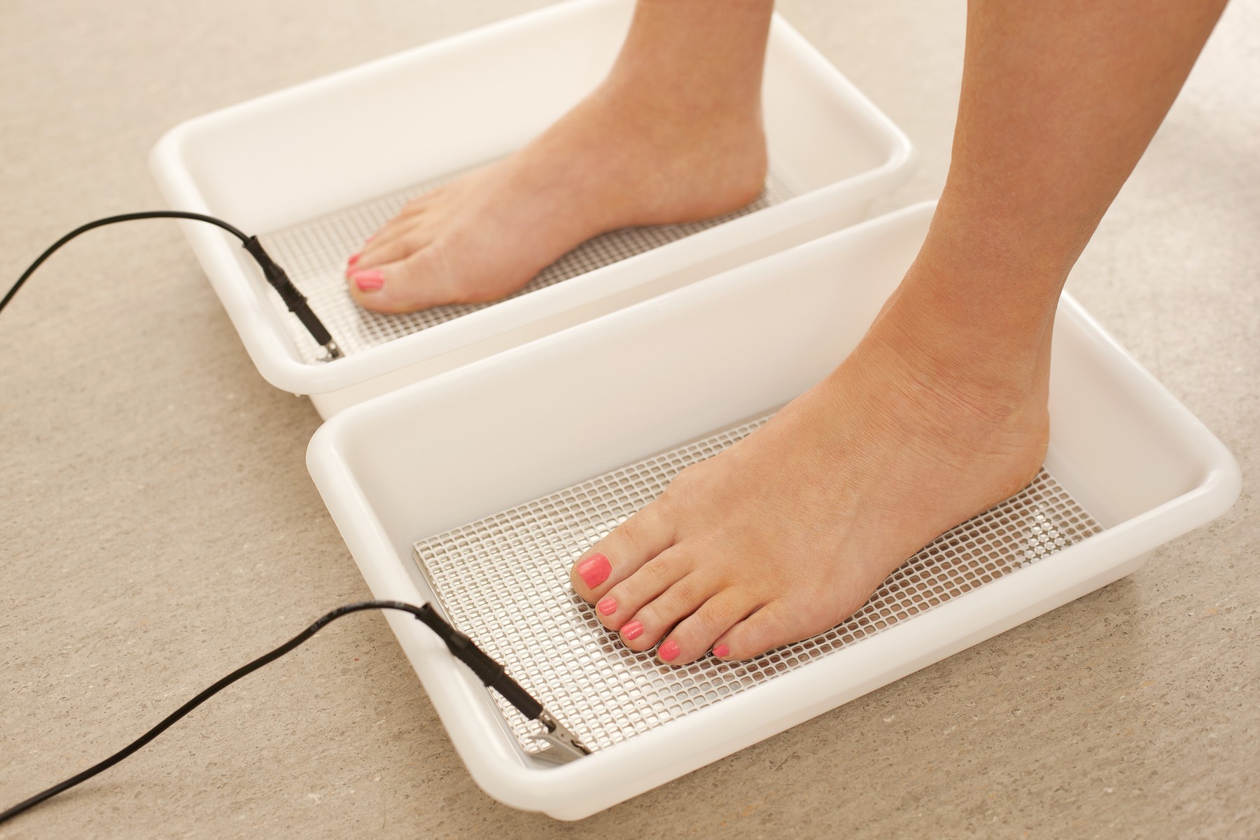 stopala, iontoforeza