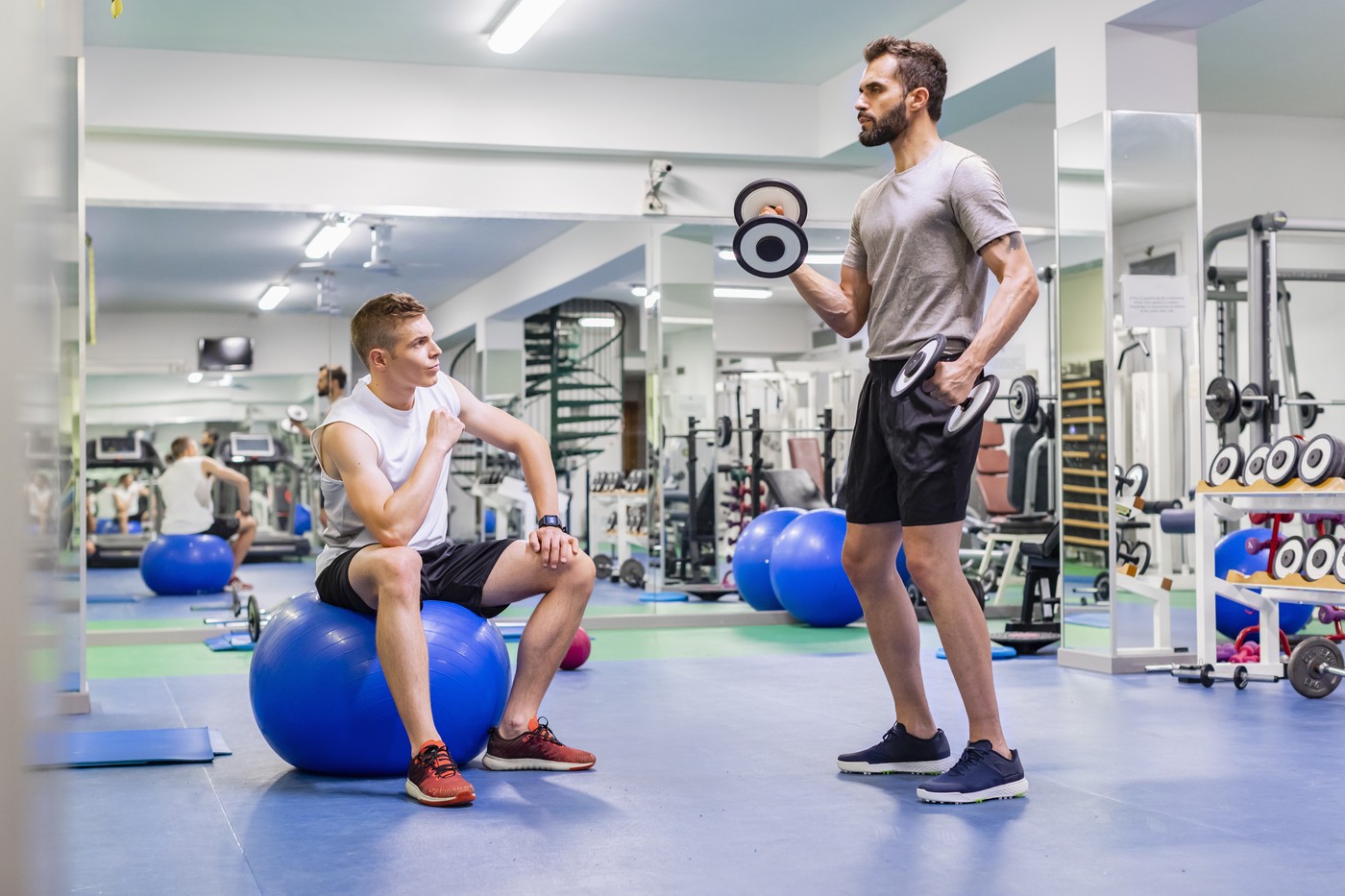 Prijatelja v fitnesu