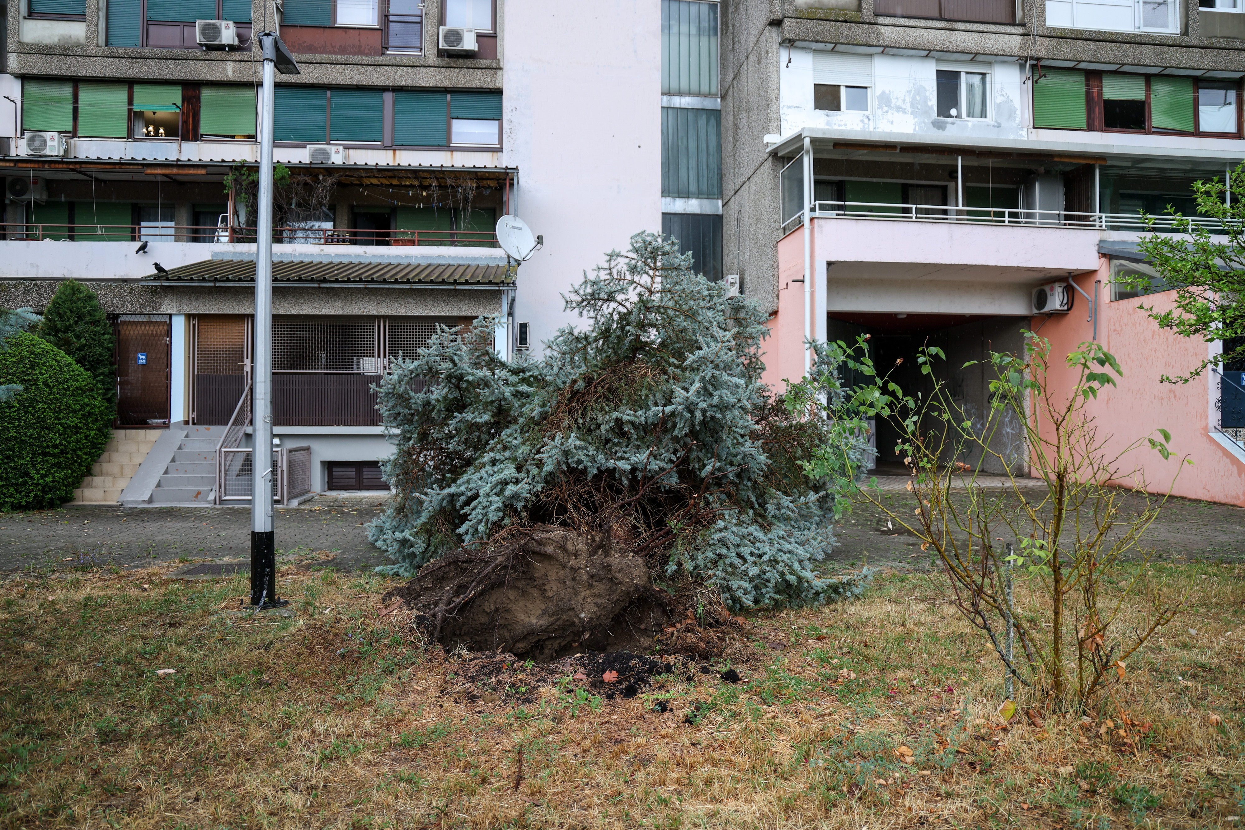Neurje na Hrvaškem.